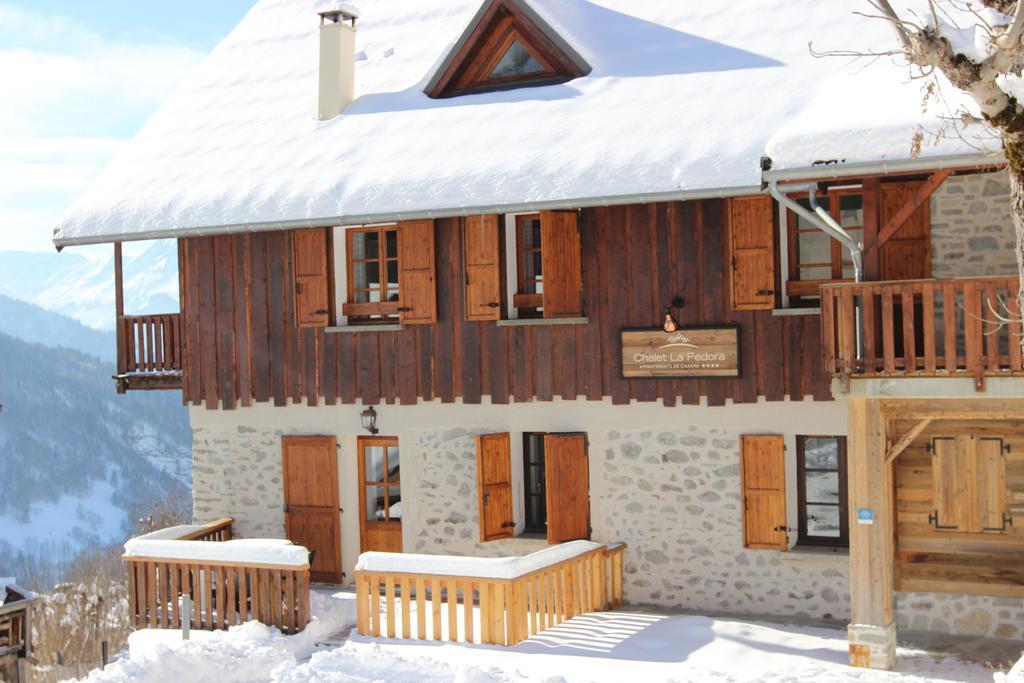 Chalet La Fedora - Appartements De Charme Vaujany Exterior foto