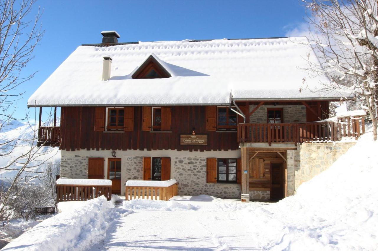 Chalet La Fedora - Appartements De Charme Vaujany Exterior foto